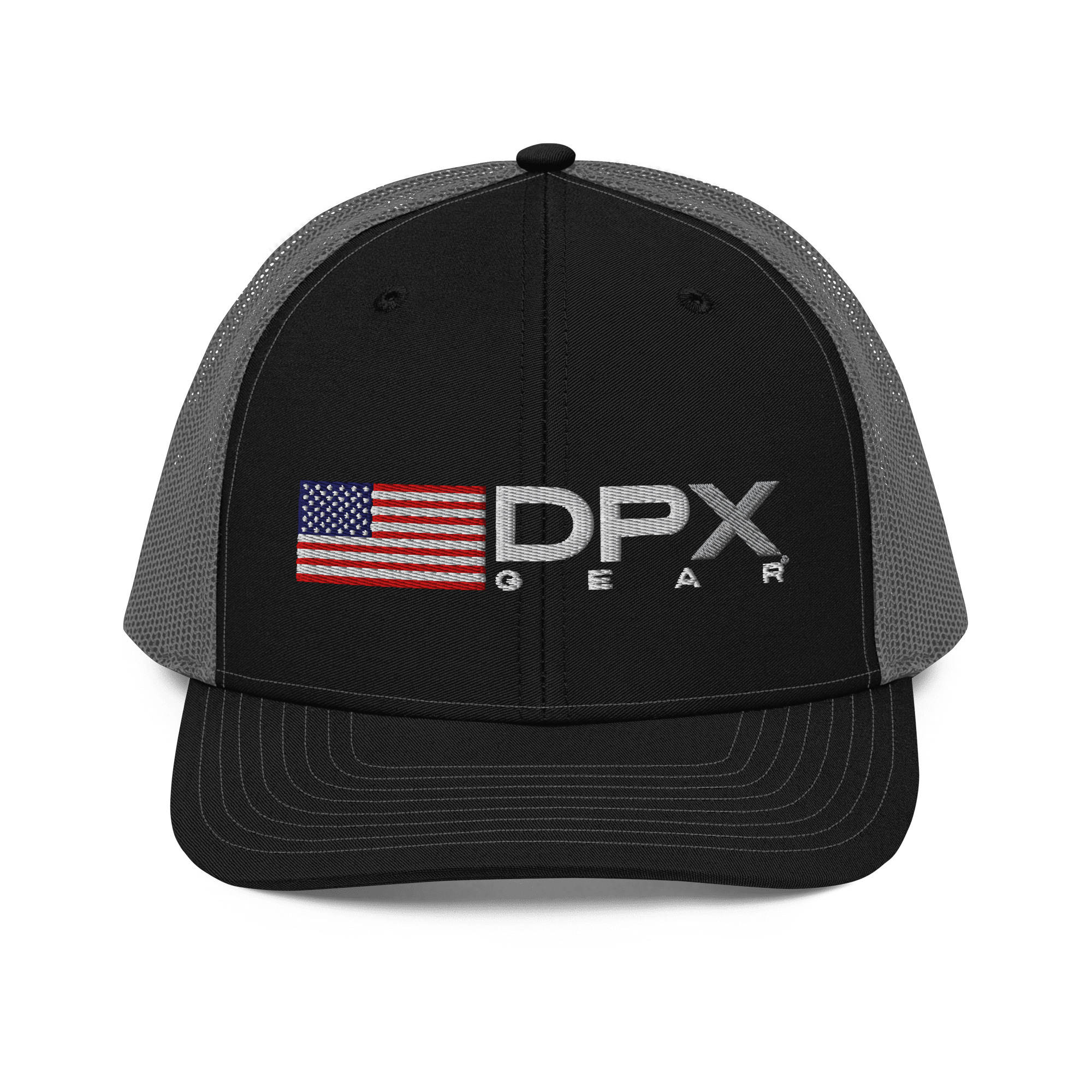 USA Flag Logo Trucker Cap - DPx Gear Inc.