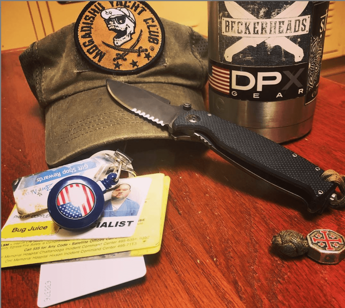 Mogadishu Yacht Club 3" Morale Patch - DPx Gear Inc.