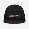 DPx Gear American Flag Logo 5 Panel Camper Hat - DPx Gear Inc.